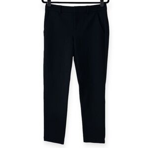 VINCE Black Mid Rise Straight Legs Trousers pants size 4